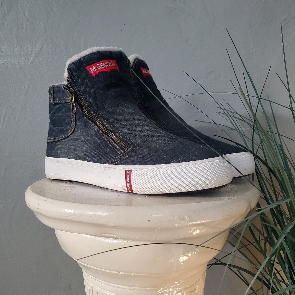 👟 Insulated Blue jean shoes